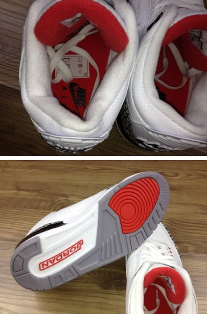 THE SNEAKER ADDICT: 2013 NIKE Air Jordan White Cement III 88' Sneaker Release Info