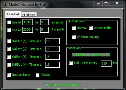 Metin2 Multibot Slait 1.2 Hile Botunu indir &ndash; Download