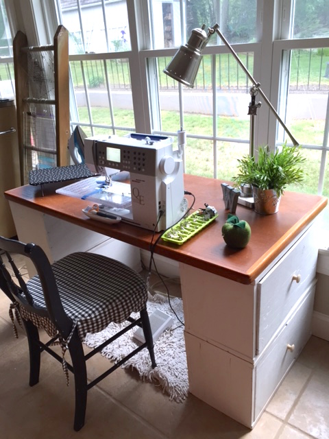 Sew Many Ways Make Your Own Desk Or Sewing Table With Things