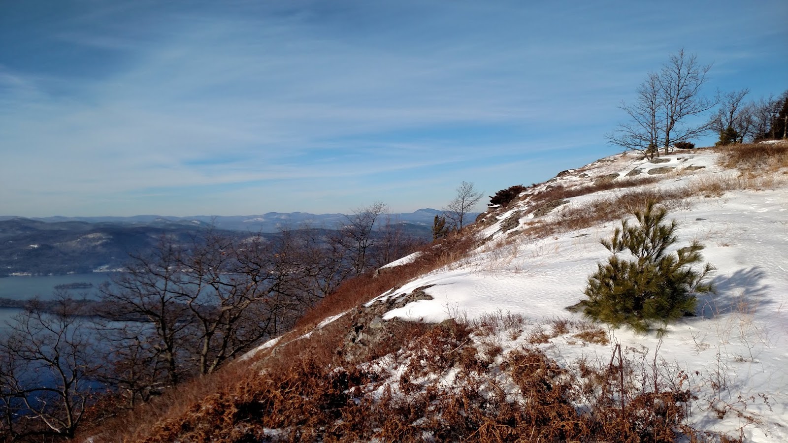 Off on Adventure Pilot Knob Mountain Lake Wild Forest 1/7/16