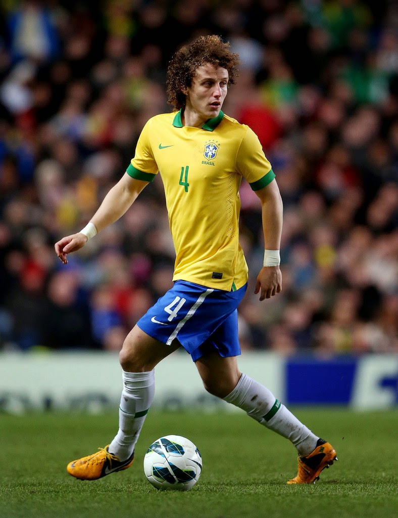 Players Gallery David Luiz Brazil Defender Soccer Player Bio News