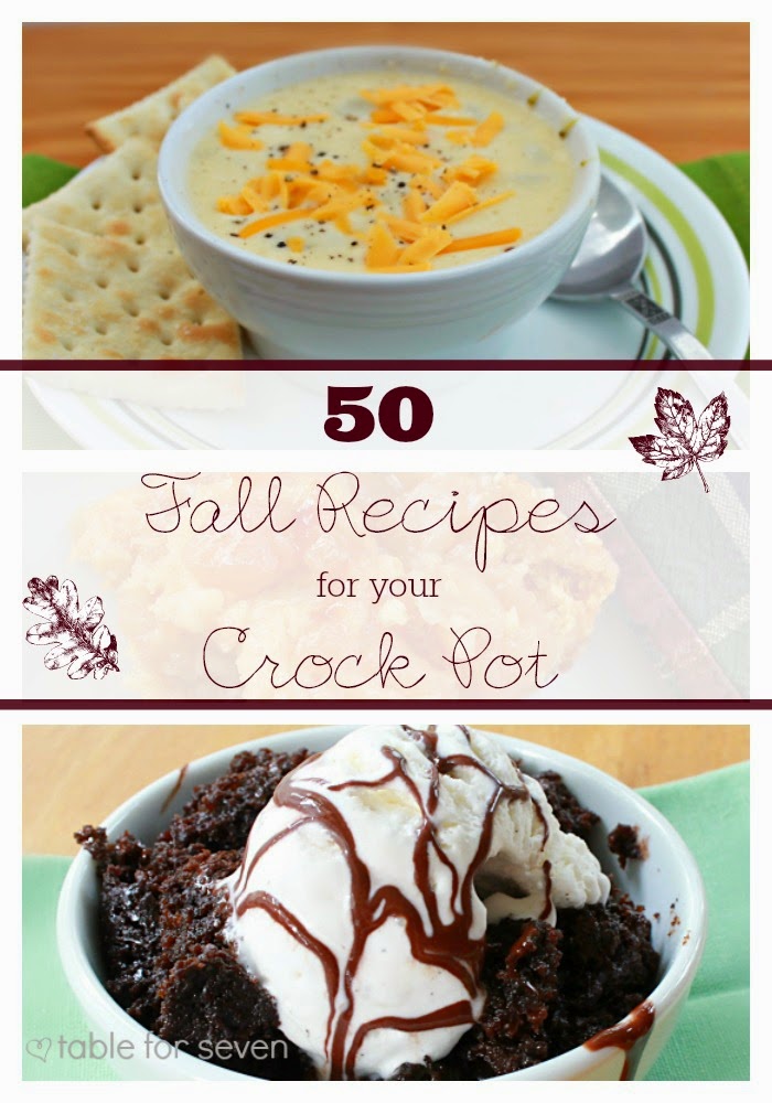 50 Fall Recipes for Your Crock Pot • Table for Seven
