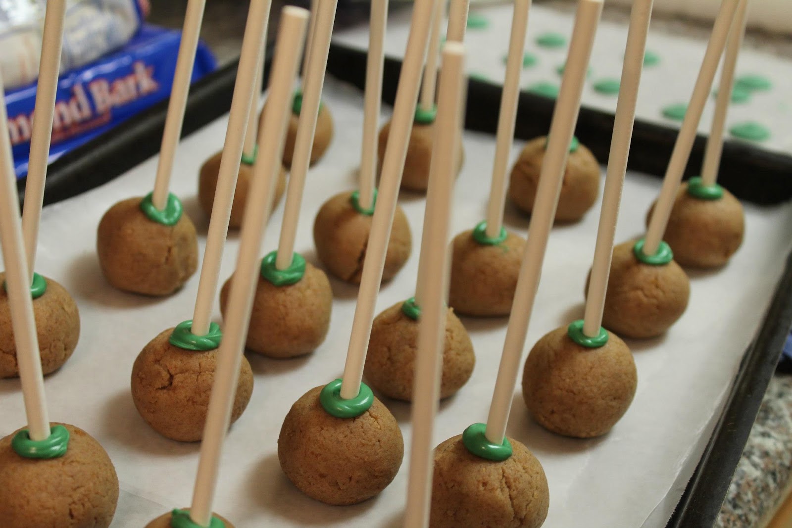 Mini Sweets and Simple Treats Granny Smith Candy Apple Cake Pops