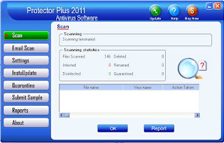 Protector Plus 2011 - Antivirus software for Windows Desktops