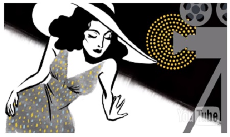 هيدي لامار يحتفل بها جوجل اليوم بالذكرى الـ101 لميلاد هيدي لامار - Hedy Lamarr's 101st birthday