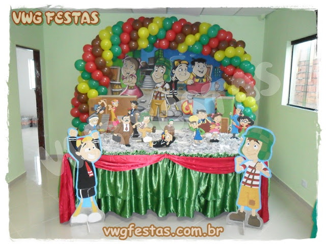 FESTAS Decoração para festas Infantis TEMA CHAVES E SUA TURMA FESTAS Decoração para festas Infantis TEMA CHAVES E SUA TURMA