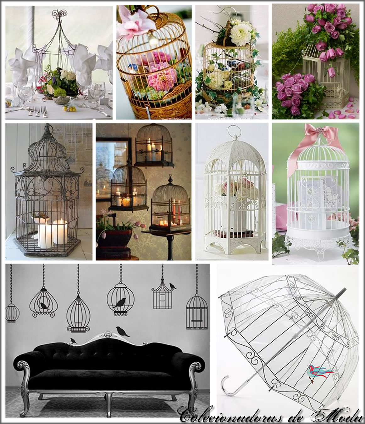 ideias criativas para decoracao de interiores:Rustika Design: Gaiolas na decoração! ideias criativas para decoracao de interiores:Rustika Design: Gaiolas na decoração!