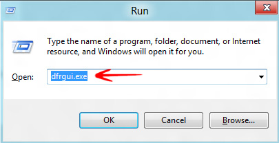 Disk Defragmenter Windows 8