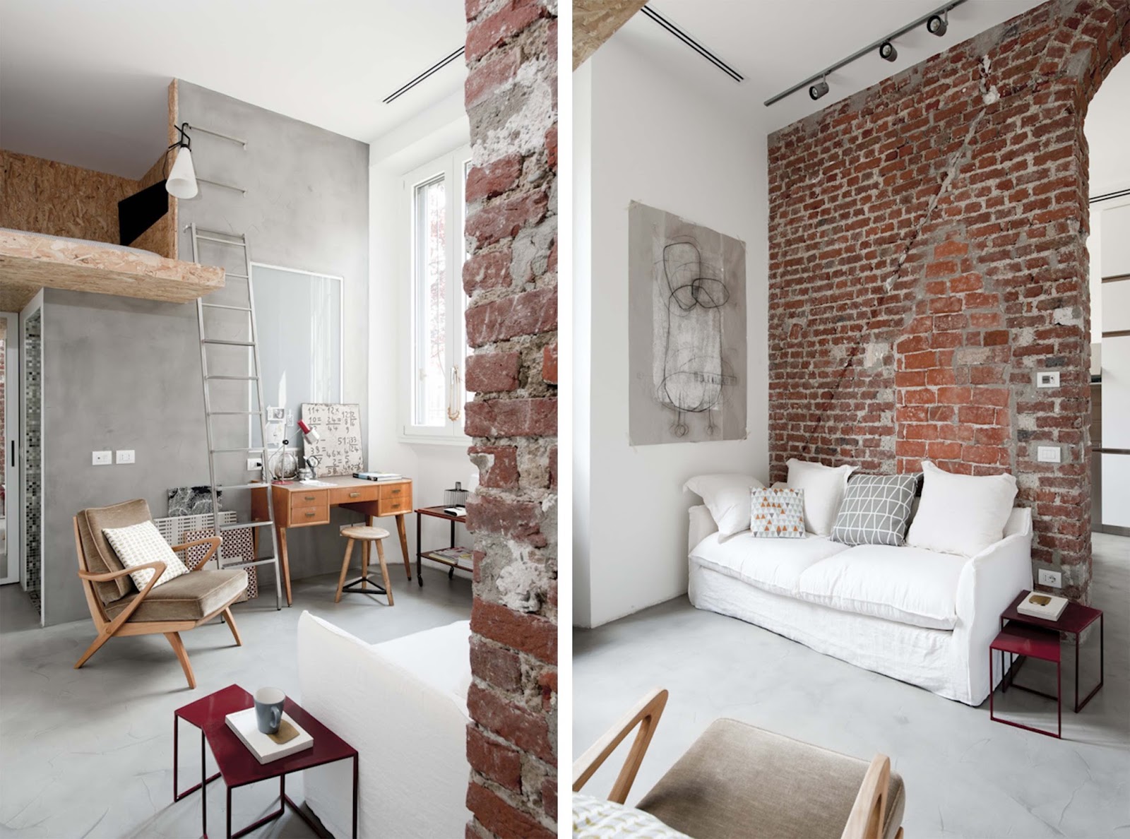 Mini Appartamento Di 30mq Con Soppalco Arc Art Blog By Daniele Drigo