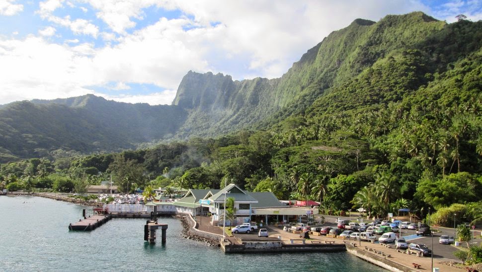 Moorea Gare maritime de Vaiare Quai des ferries