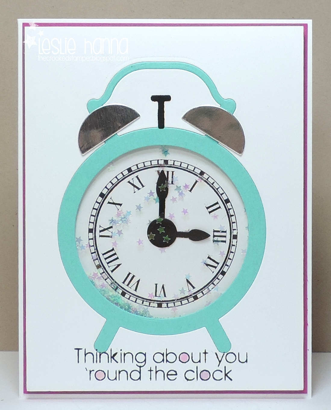 The Crooked Stamper Shaker Clocks