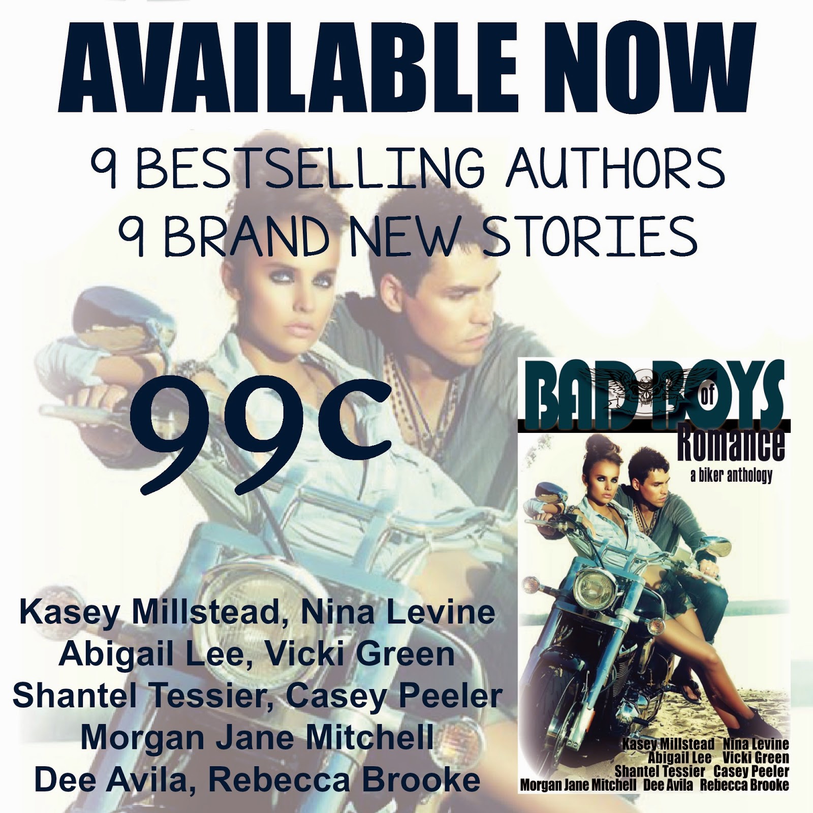 Author Sandra Love: Bad Boys of Romance: A Biker Anthology Release Day Blitz1600 x 1600