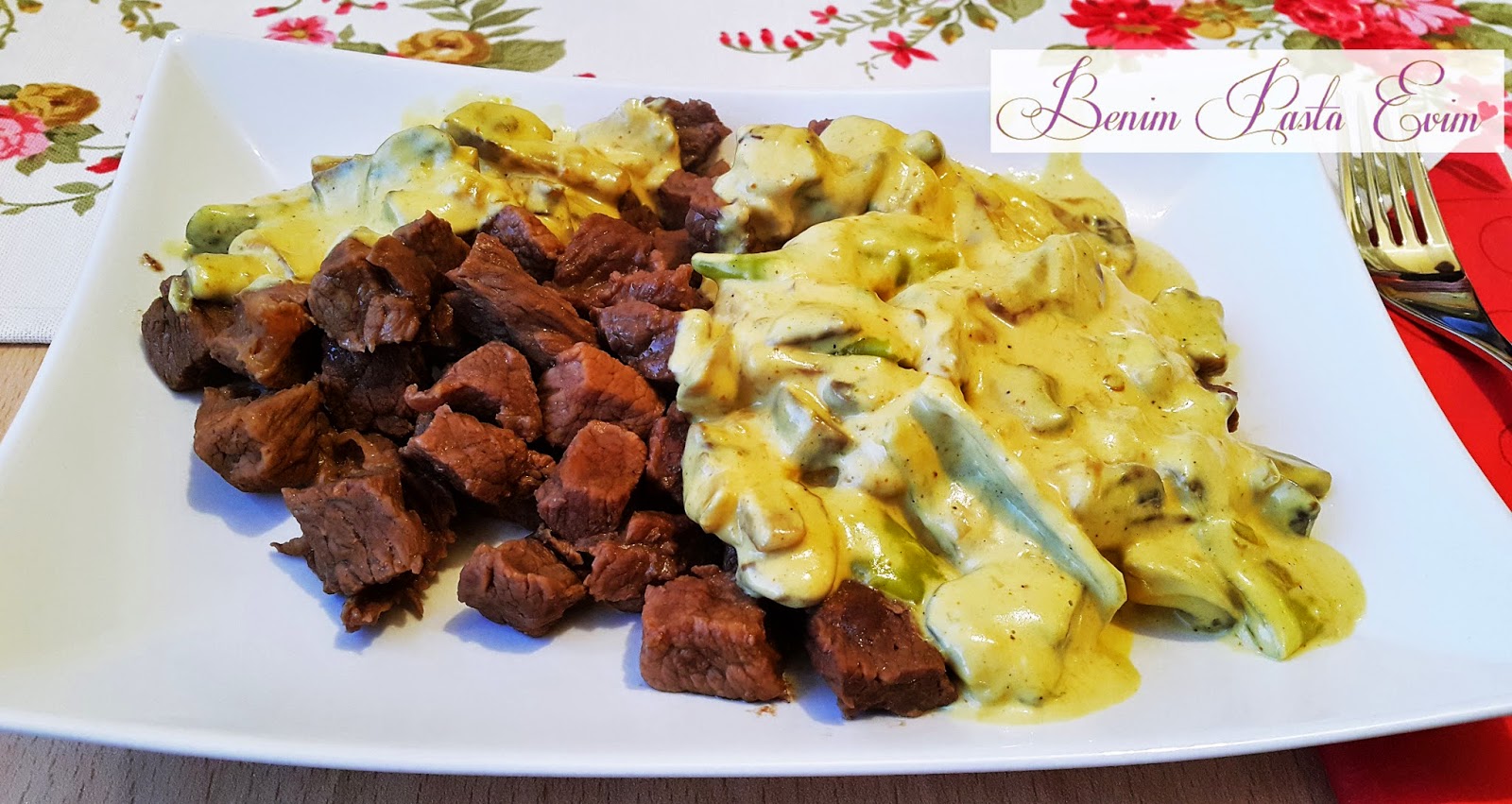 BENİM PASTA EVİM HARDAL SOSLU KAVURMA