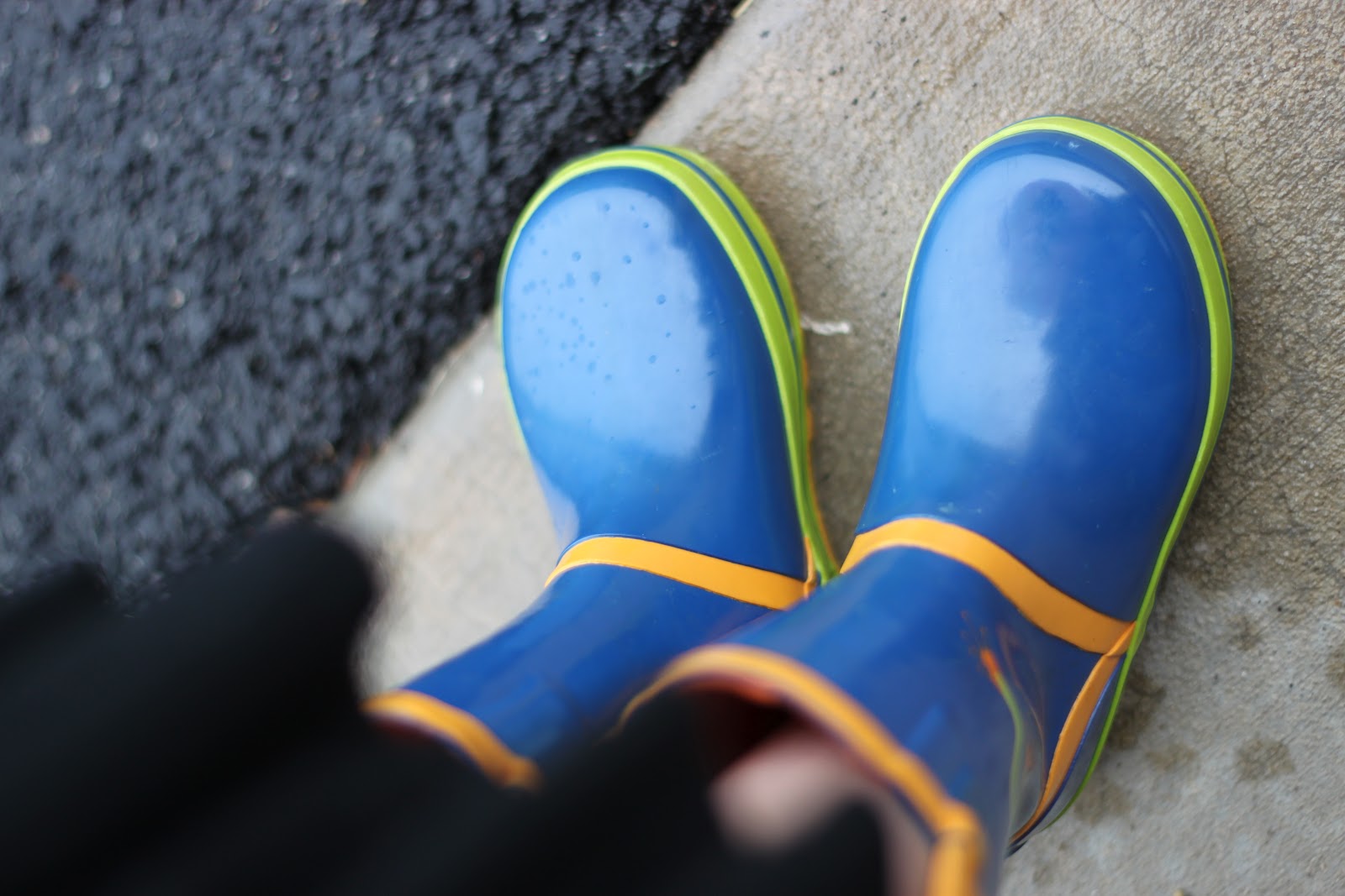Playing House Painting in the Rain