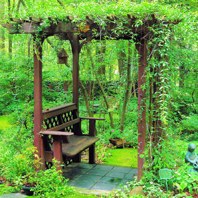 nefaeria: Some Inspiring Garden Projects: Trellises