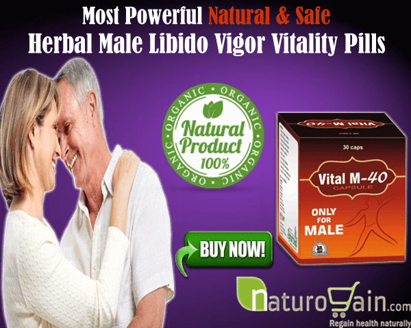 Herbal Male Libido Vigor Vitality Pills