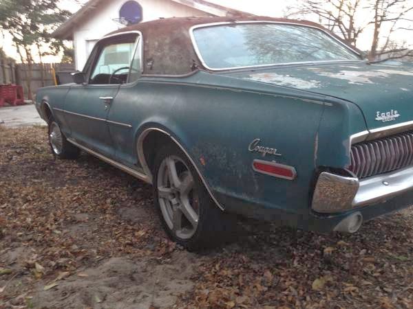 1968 Mercury Cougar Xr 7 For Sale Buy American Muscle Car