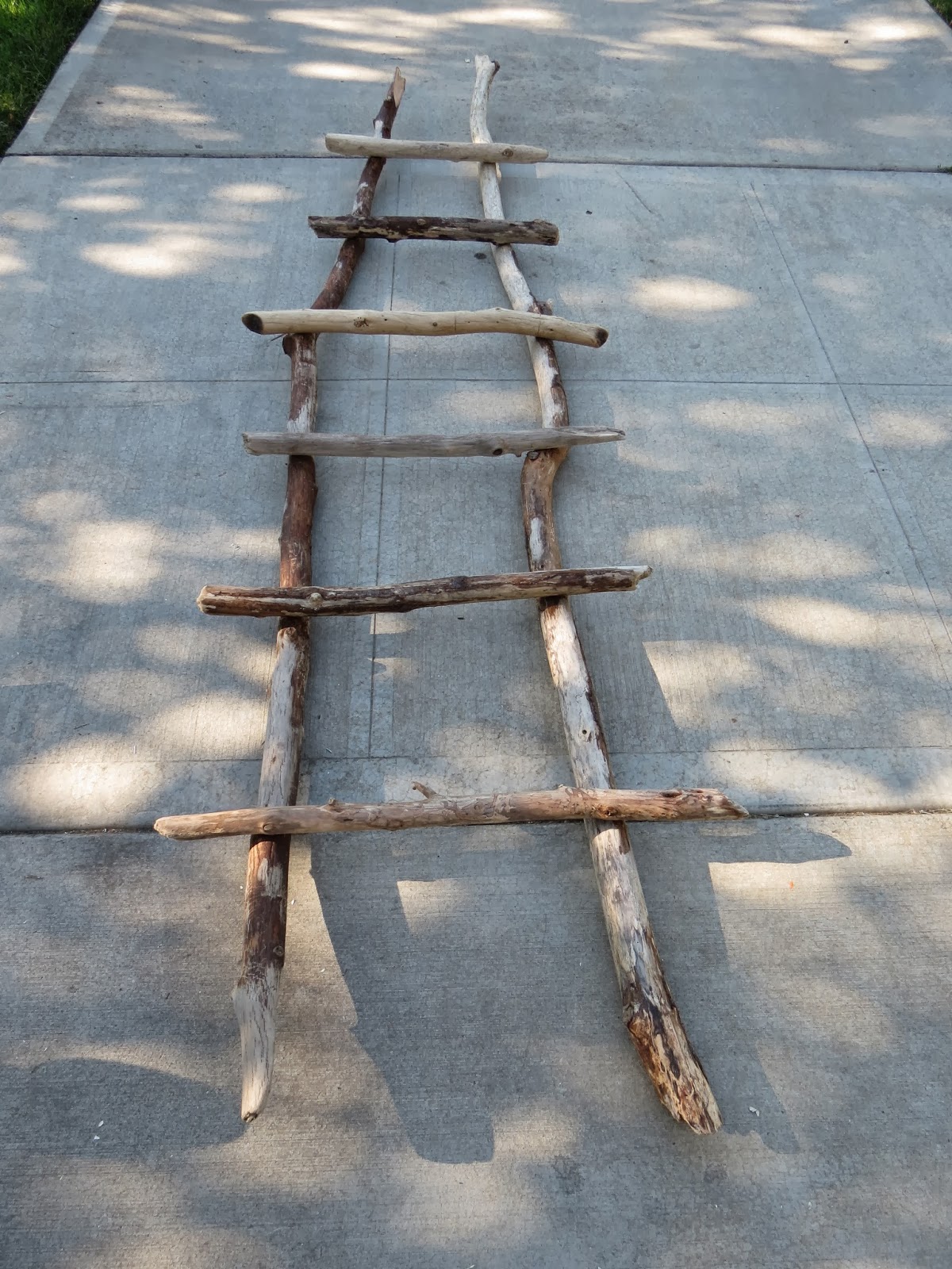 Shannon's Blog My DIY Ladder for the October Issue of Today's Vintage