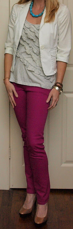 Fuschia Jeans