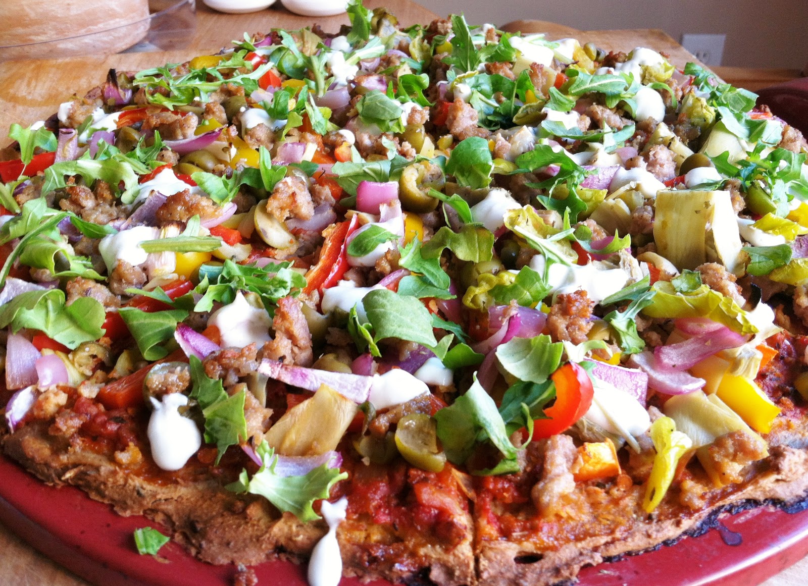 Quinoa Flour Pizza Crust The Greeneberger