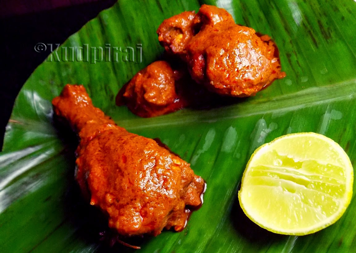 Kudpiraj's Garam Tawa Chicken Ghee Roast Baked Style