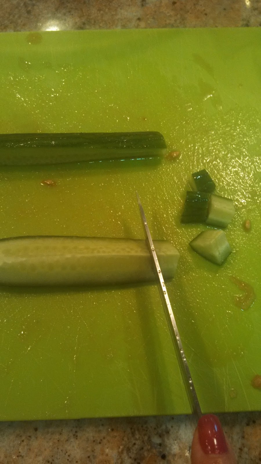 Cousins Cooking It Up Sumac Tomato Cucumber Salad