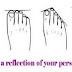 Feet are a reflection of your personality ?