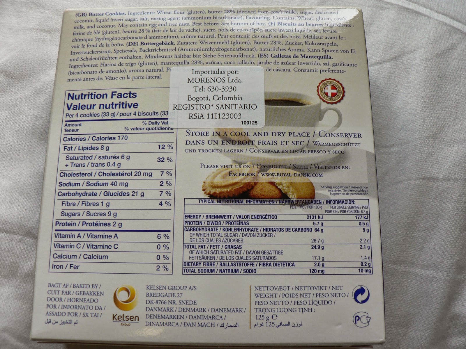 The Life's Way Product Review Royal Dansk Danish Butter Cookies
