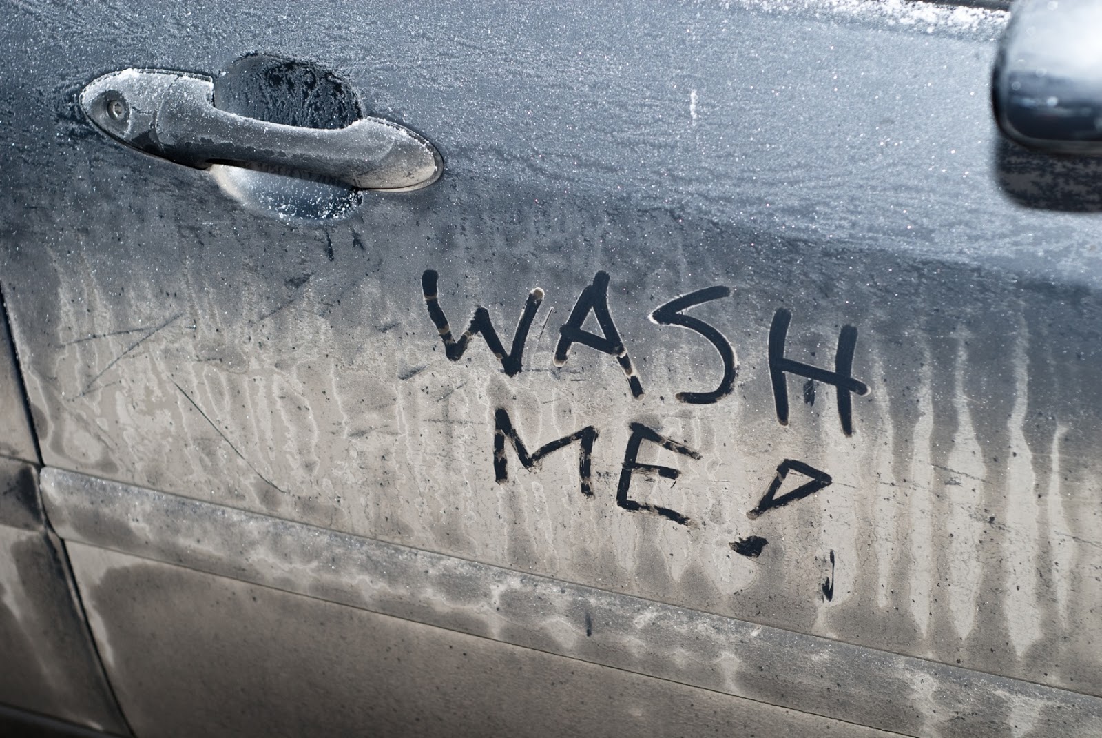 Someone Wrote Wash Me On My Car Someone Wrote Wash Me On My Car