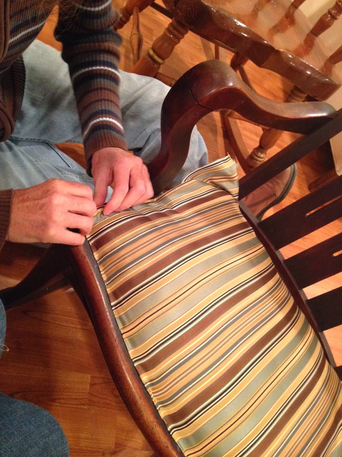 Between the Rafters Upholstery and a Lesson In 8way Hand Tied Springs