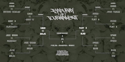 FlipTop Isabuhay Tournament and FlipTop Dos Por Dos 2 Tournament Semi-Finals, Isabuhay 1 on 1 tournament Semis
