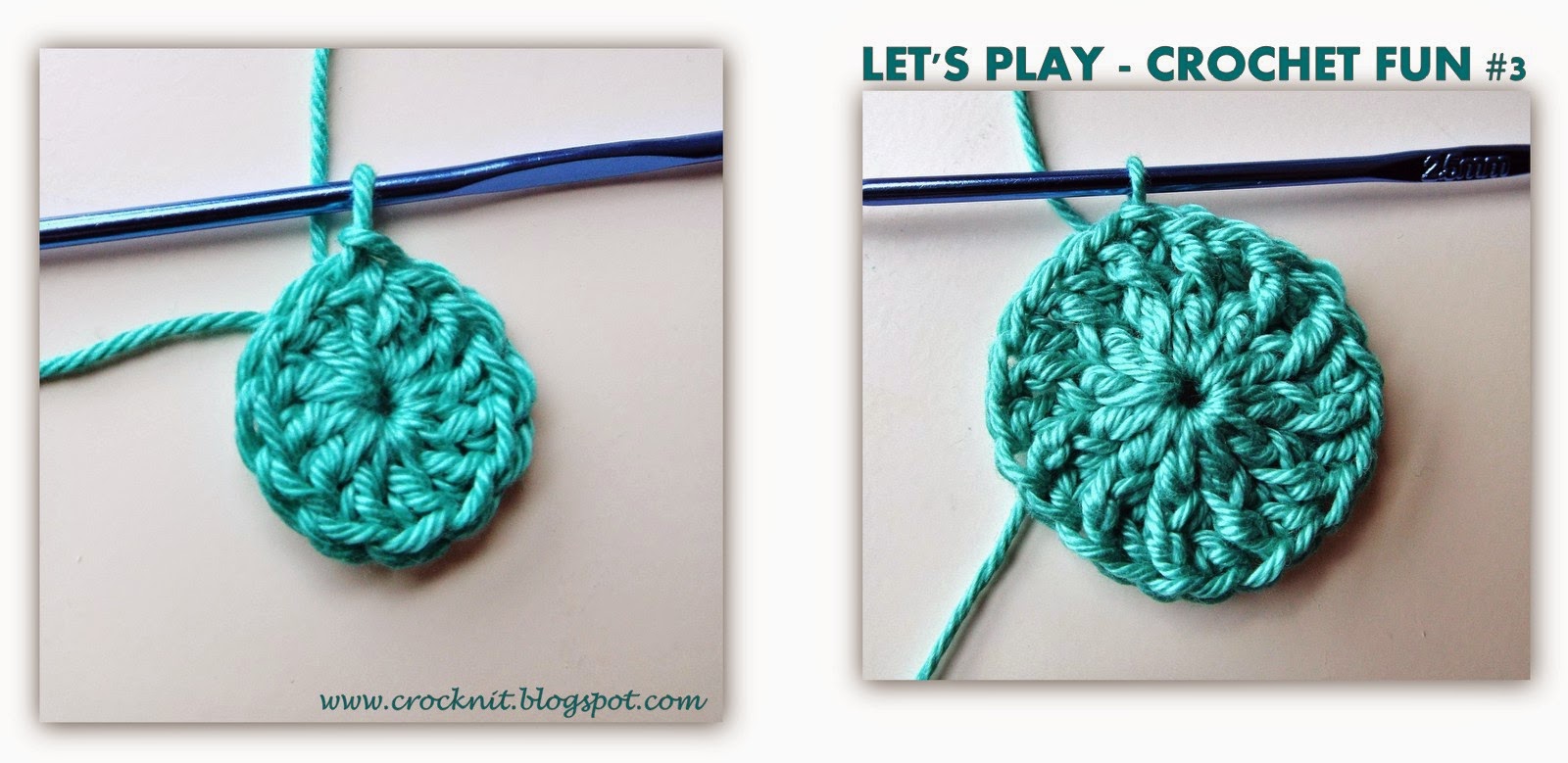 MICROCKNIT CREATIONS: LETS PLAY - CROCHET FUN - FREE PATTERN #3