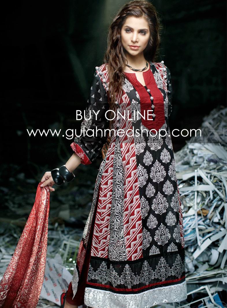 Gul Ahmed Summer 2012 Collection Vol2 Gul Ahmed Lawn Designs with Prices