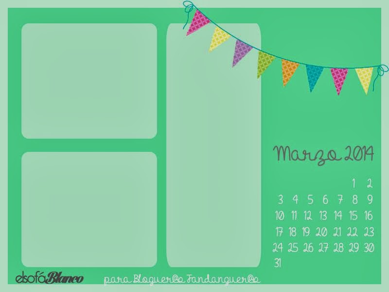 calendario Marzo tres