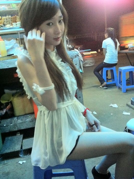 Khmer Facebook Girl Cambodian Beautiful Sexy Legs 