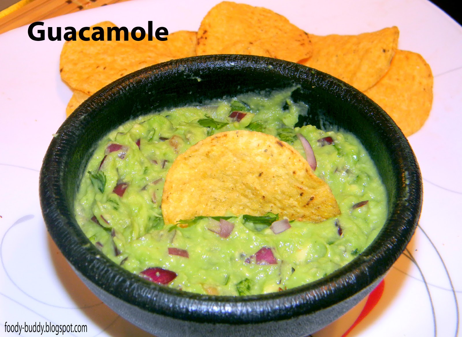 Foody Buddy Guacamole Authentic Mexican Avocado Dip