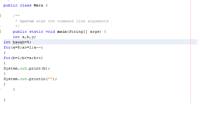 Bukan Catatan Harian Java Contoh Perulangan For Bersarang Pada Java