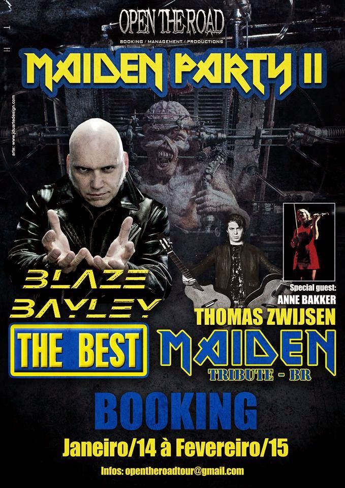 679 x 960 · 166 kB · jpeg, Blaze Bayley: anuncio de datas da turnê