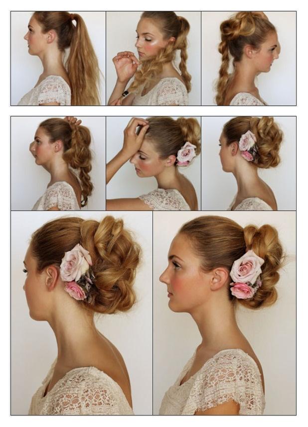 Hair Today How To Make A Messy Braided Bun