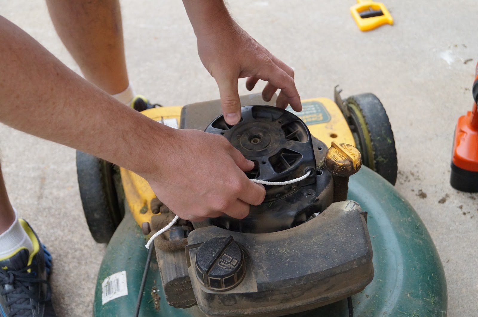 The Kitchen Is My Dance Floor You FixIt......ReString Your Lawnmower