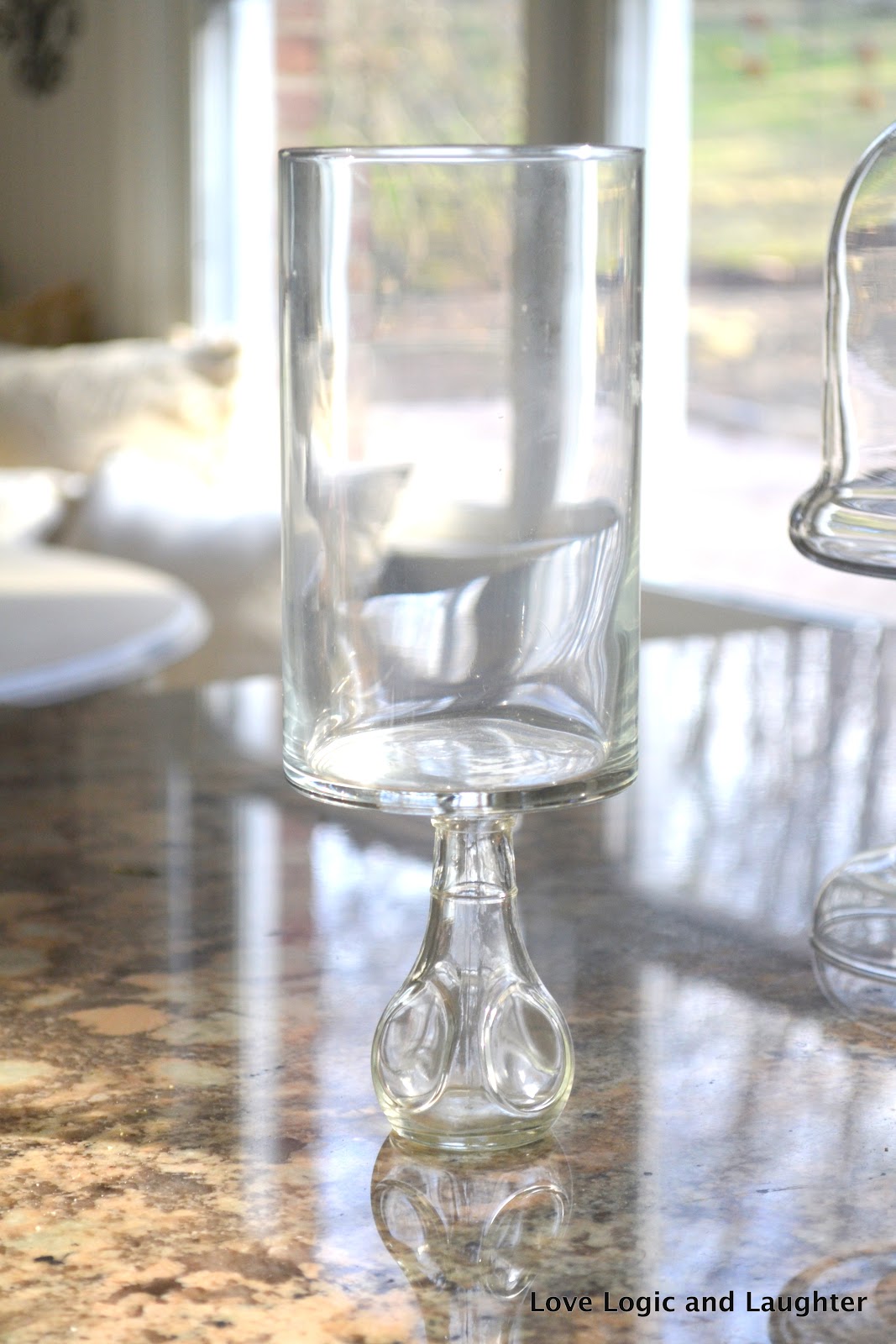 DIY Hurricane Vases Logic & Laughter