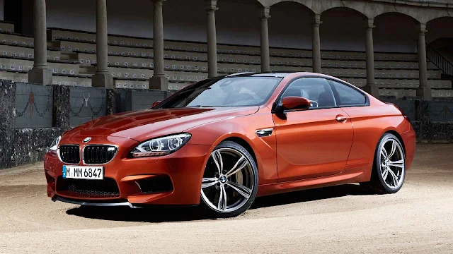 The new BMW M6 Coupe front side
