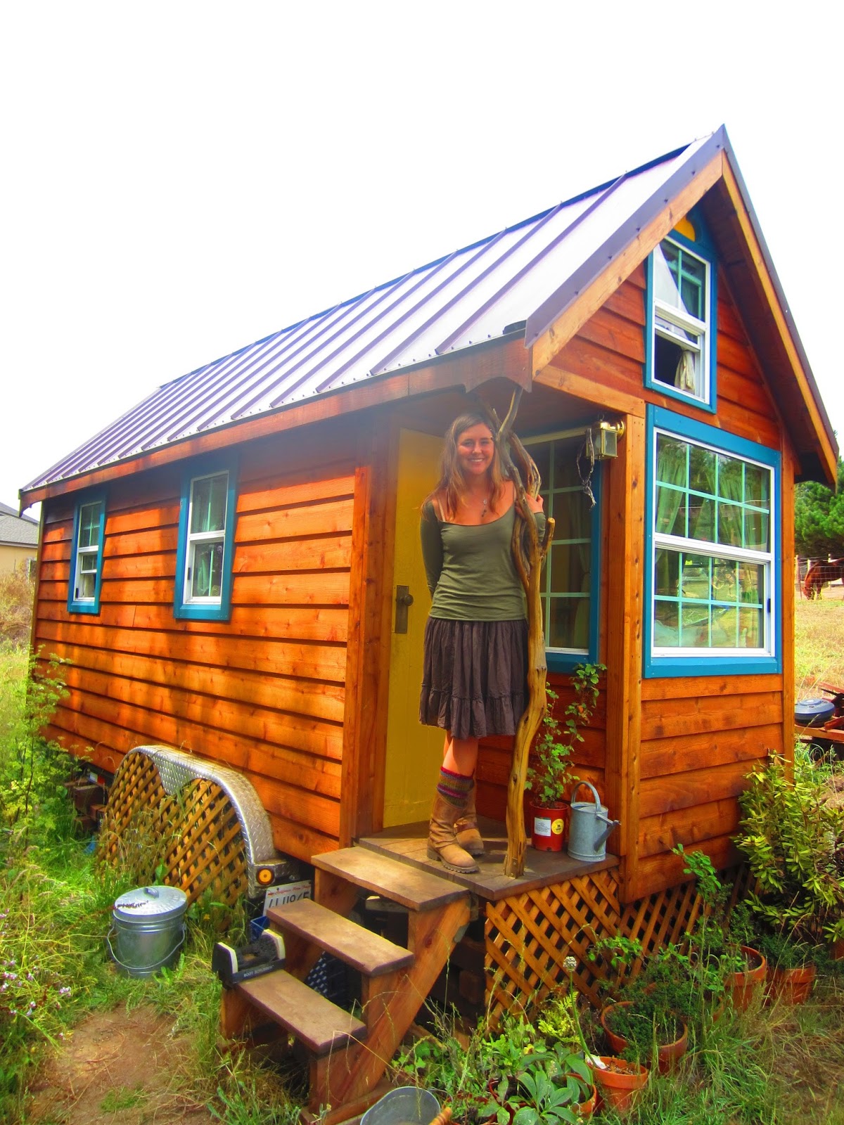 Hangin' at Ella Jenkins Tiny House in California A photo tour....