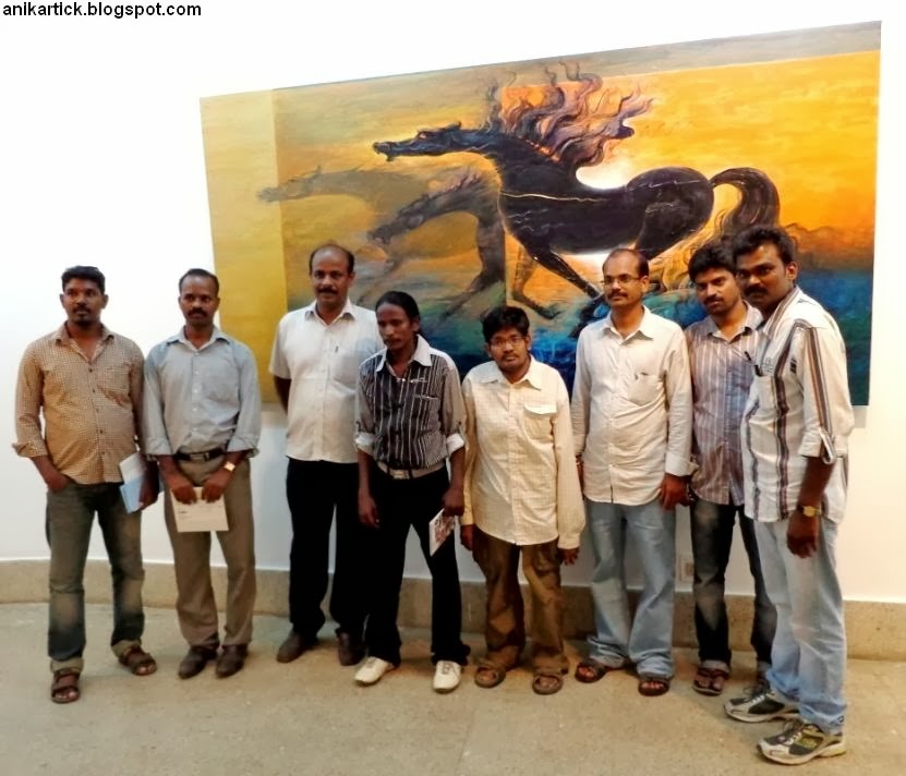 LALIT KALA ACADEMY Chennai Art Gallery Painting Exhibition