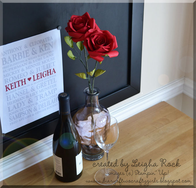 Diary of Two Crafty Girls Long Stemmed Rose {Tutorial}