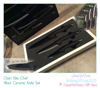Ozeri Elite Knives:  A SassyHolidays Gift Idea