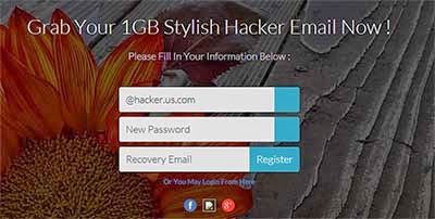 Get a Free 1GB @hacker Email Get a Free 1GB @hacker Email