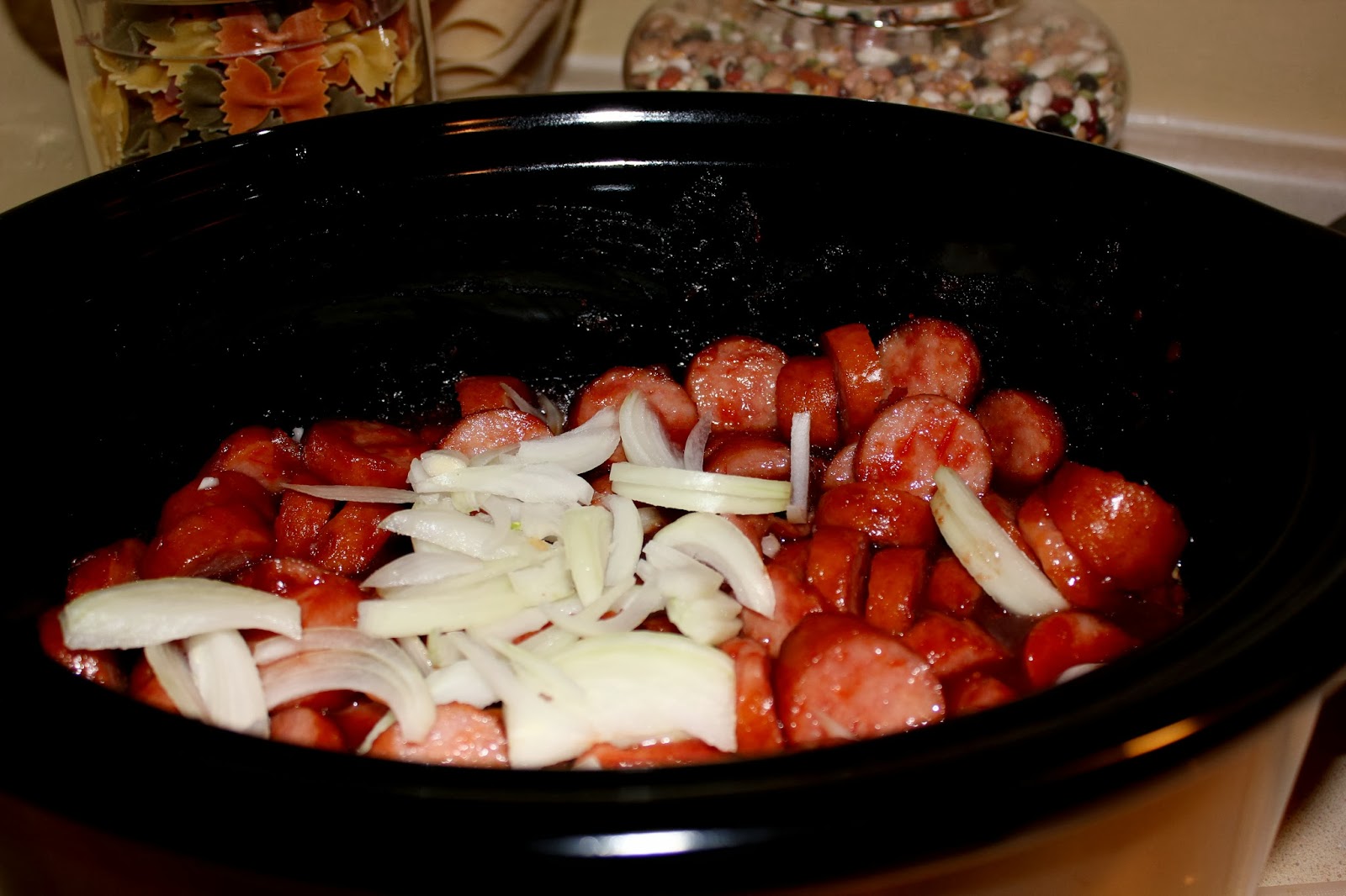 A Busy Working Woman Finds Time to Cook!: Crock-pot Kielbasa
