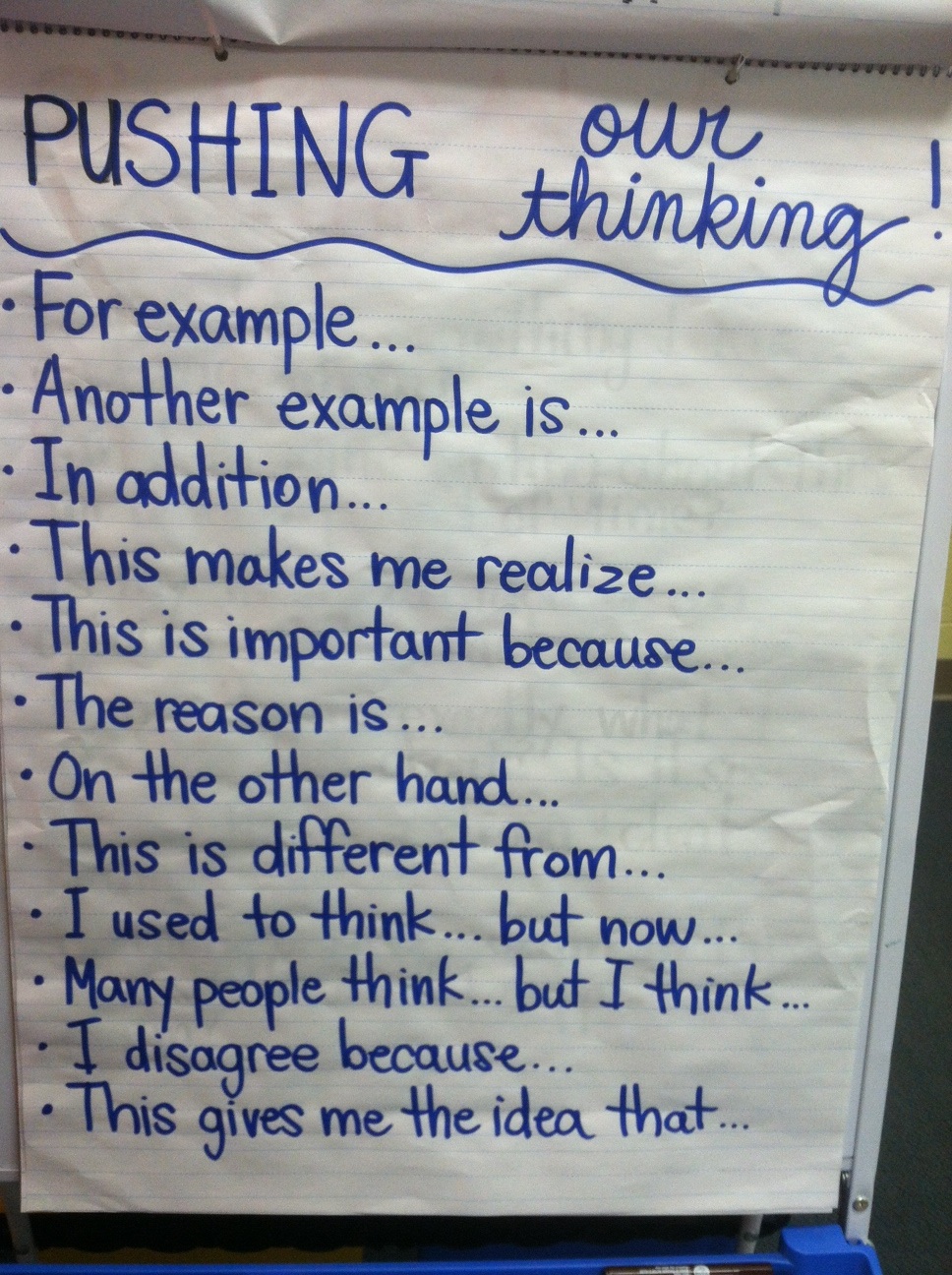 Examples of thesis and topic sentences image