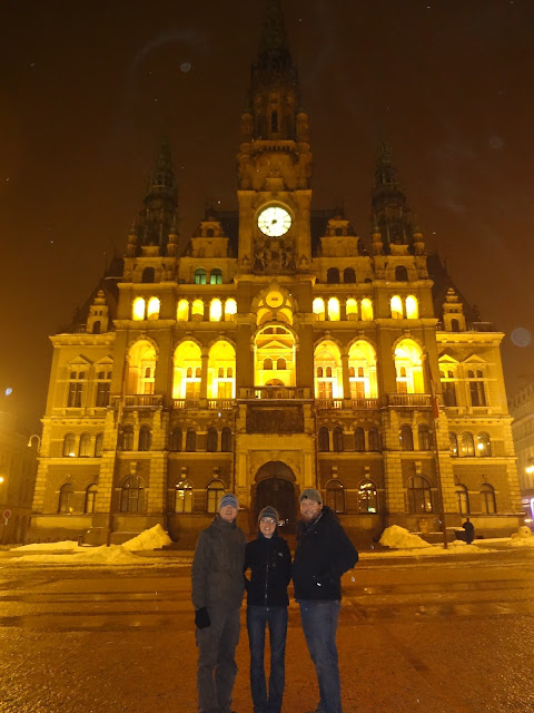 Czech towns winter